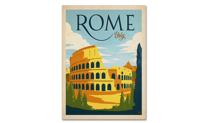 World Travel Posters On Canvas 