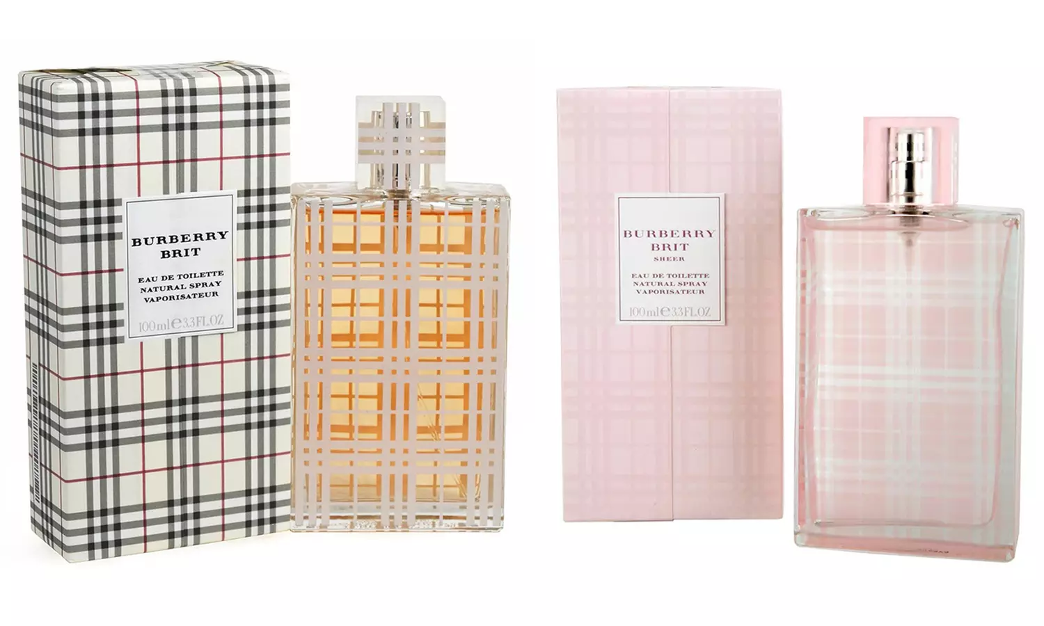 Burberry Brit or Brit Sheer Eau de Toilette for Women (3.3 Fl. Oz.) - Primary Image