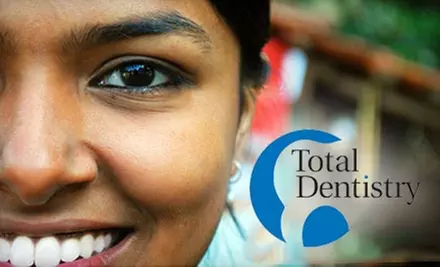 $59 for a Dental Cleaning, Mouth Examination, and Digital X-rays at Total Dentistry ($225 Value) - Primary Image