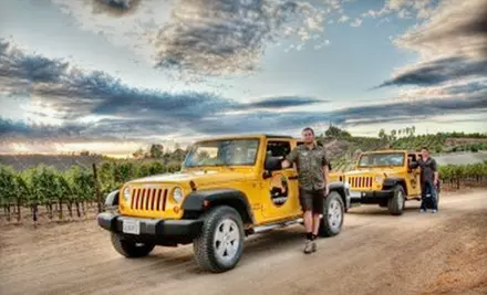 $69 for an Off-Road Wine Tour for One with Lunch or Appetizers from Sunrider Wine Tours in Temecula (Up to $125 Value) - Primary Image