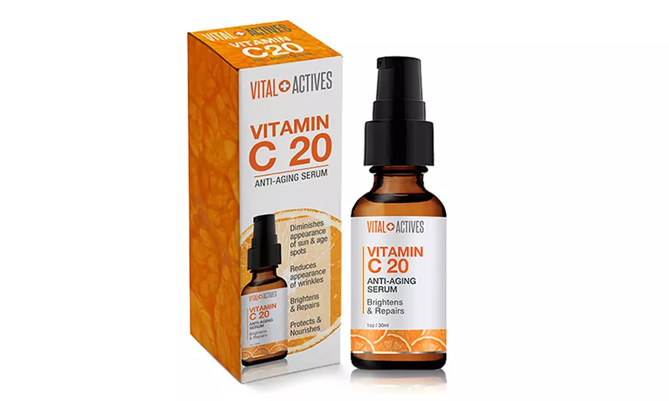Vital Actives Vitamin C 20 Anti-Aging Serum; 1-pack or 2-pack - Second Medium