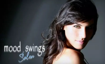 $25 for a Haircut, Scalp Massage, Shampoo, and Blow-Dry at Mood Swings Salon ($50 Value) - Primary Image