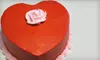 6- or 8-Inch Double-Layer Heart-Shaped or Round Cake at Custom Confections (Up to 55% Off)