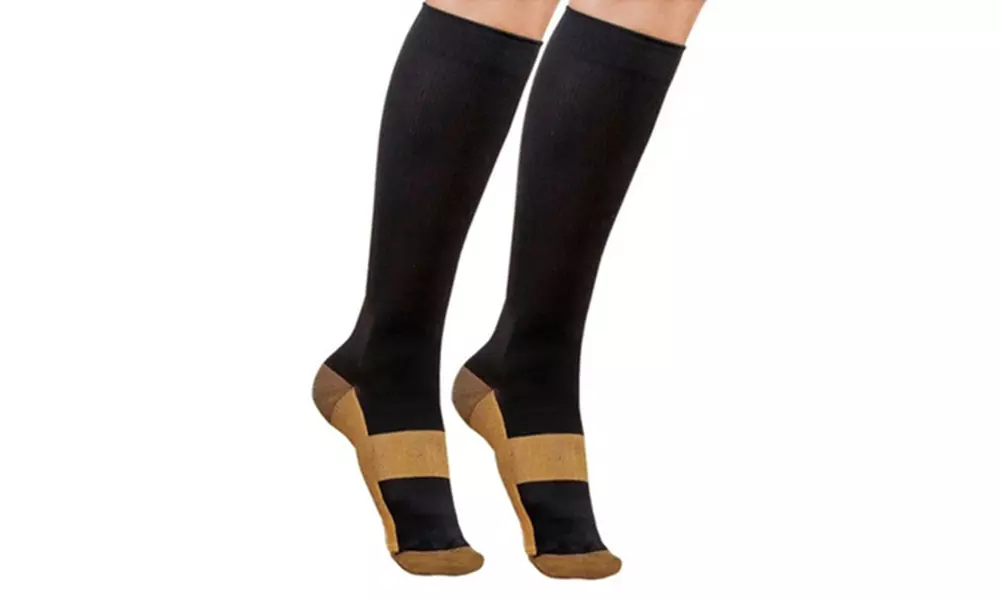 CopperCo Copper Compression Socks (2-Pair) - Primary Image