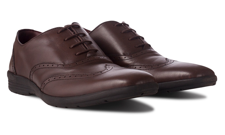 Image 11: Chaussures Richelieu en cuir pour homme