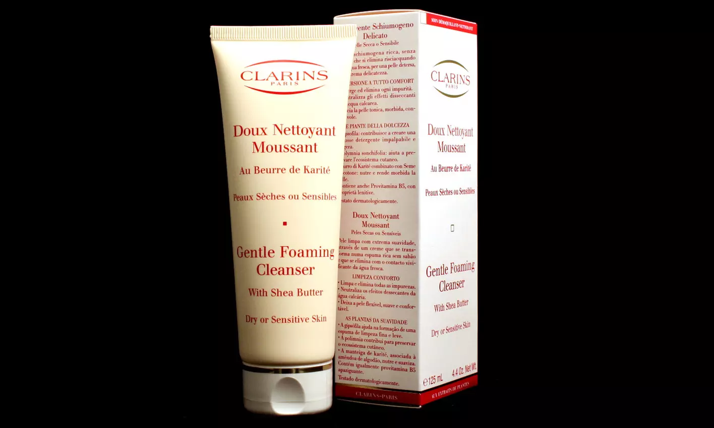 Clarins Gentle Foaming Cleanser with Shea Butter (4.2 Oz.) - Primary Image