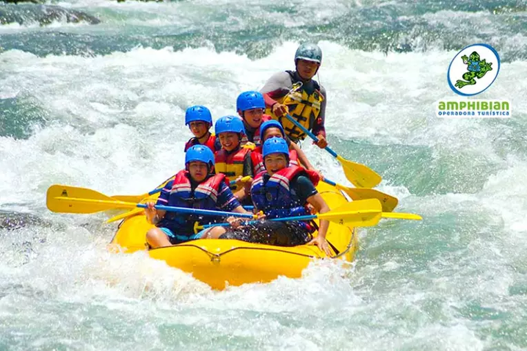 Eight-Hour Rafting or Rock Climbing Tour for One Person from Amphibian Tours - Mexico - Second Medium