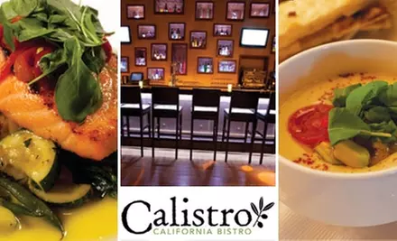 $20 for $50 Worth of Fresh, Seasonal Fare at Calistro Bistro - Primary Image