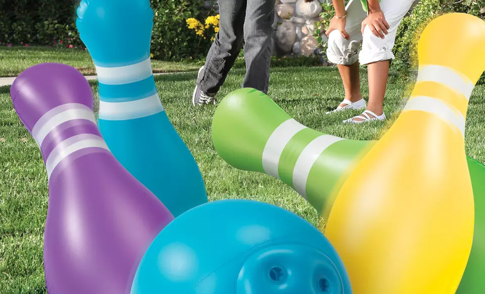 Discovery Kids Inflatable Oversized Bowling Set - Second Medium