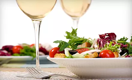 $15 for $30 Worth of Bistro Fare and Drinks at Wine Maniacs Bar & Bistro in Oconomowoc - Primary Image