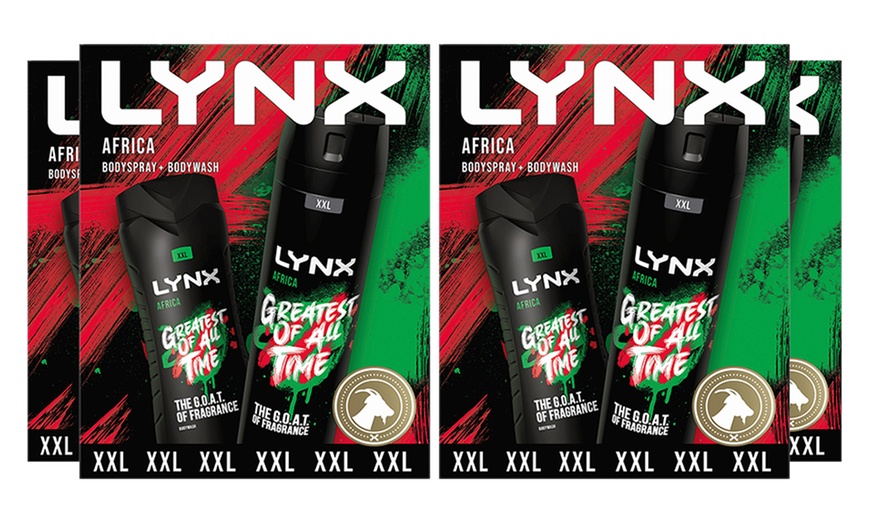 Image 6: Lynx Africa XXL Body Wash and Body Spray Gift Set for Men 