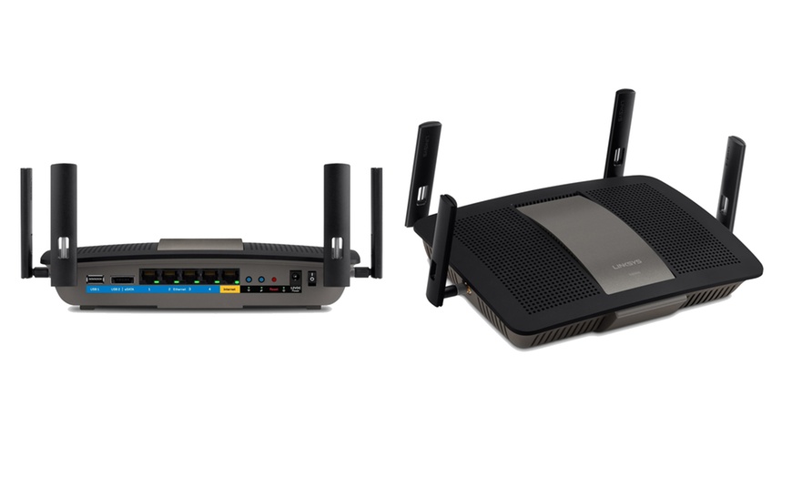 Linksys E8350 Dual-Band 4x4 Gigabit Wi-Fi Router for HD Video and Gaming  (Refurbished)