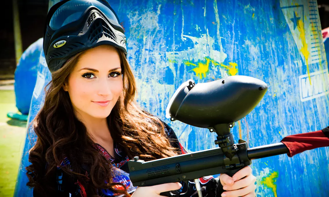 All-Day Paintball Package with Equipment Rental for Up to 4, 6, or 12 at Paintball International (Up to 83% Off) - Primary Image