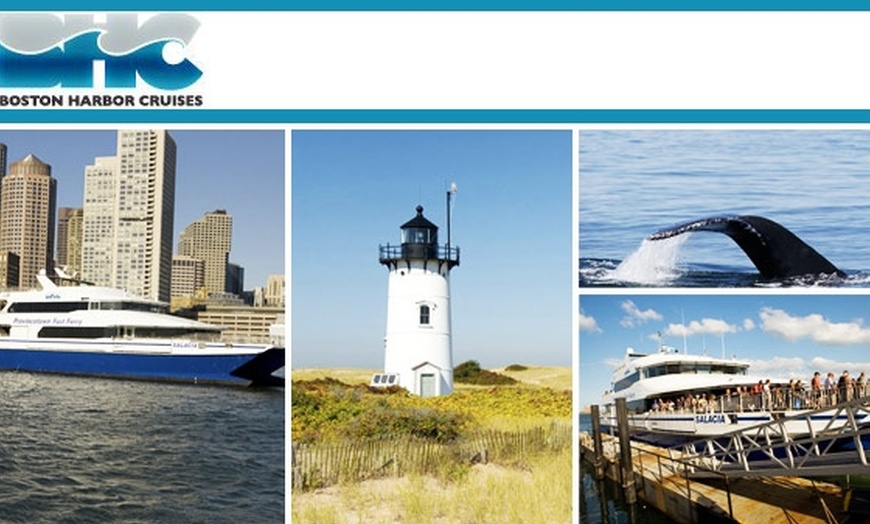 49% Off Cape Cod Ferry Trip - Boston Harbor Cruises - OLD | Groupon