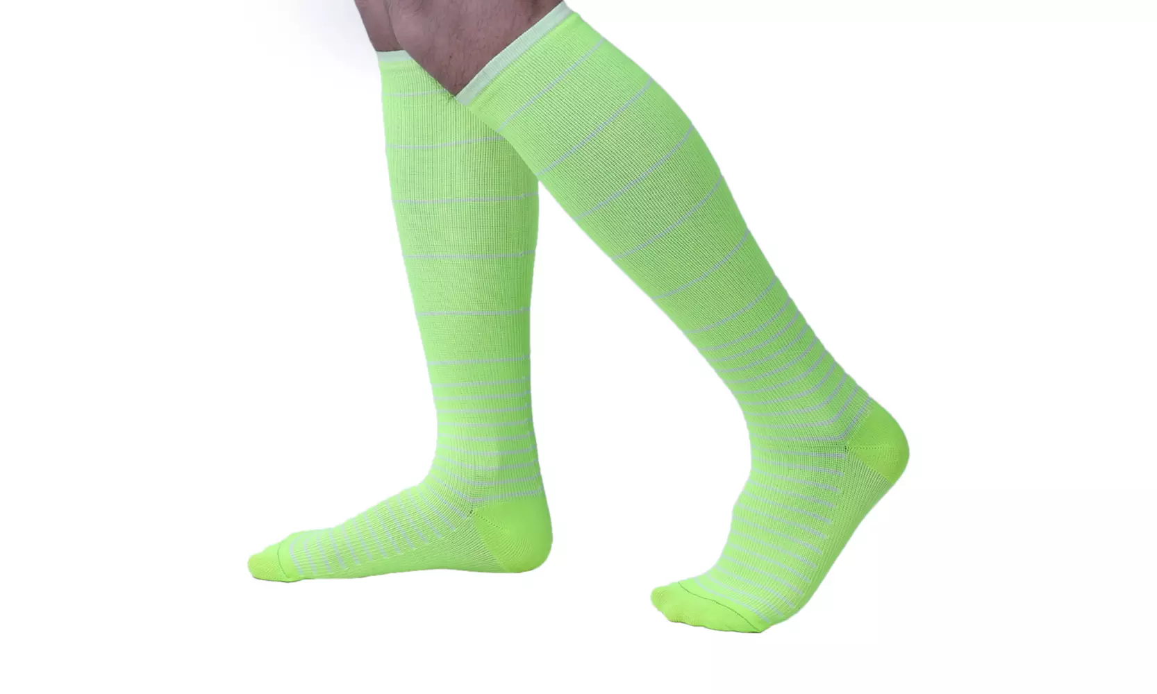 Extreme Fit Messina Unisex Striped Compression Socks (3- or 6-Pack) - Second Medium