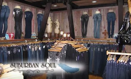 $50 for $100 Worth of Apparel and More at Suburban Soul - Primary Image