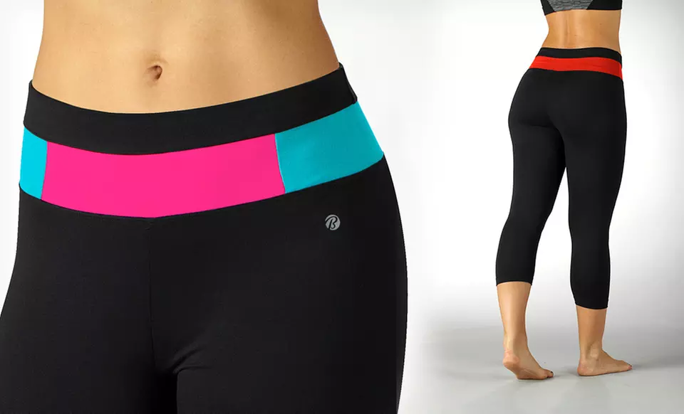 $15.99 for Bally Fitness Tummy Control Capri Leggings ($55 List Price). Multiple Options Available. Free Shipping. - Second Medium