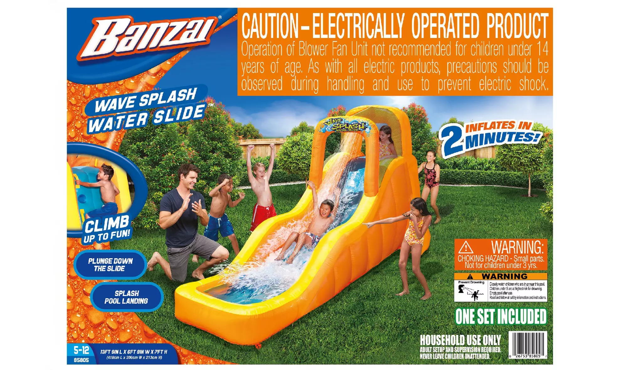 Banzai Wave Splash Water Slide - Second Medium