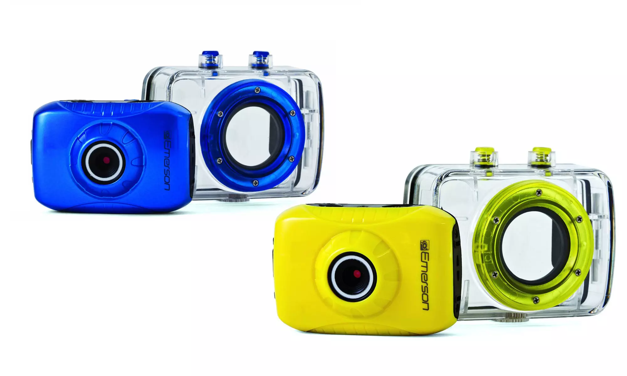 Emerson EVC355 HD Action-Camera Kit with Waterproof Case - Primary Image
