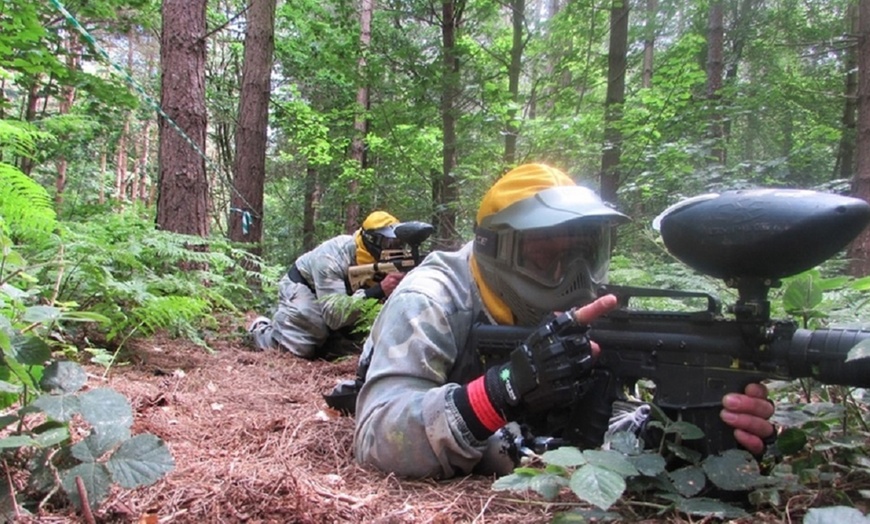 Paintball With Lunch for Four - Top Dog Paintball | Groupon