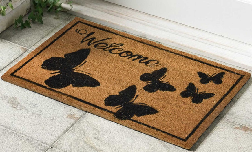 Image 12: Heavy-Duty Coir Doormat