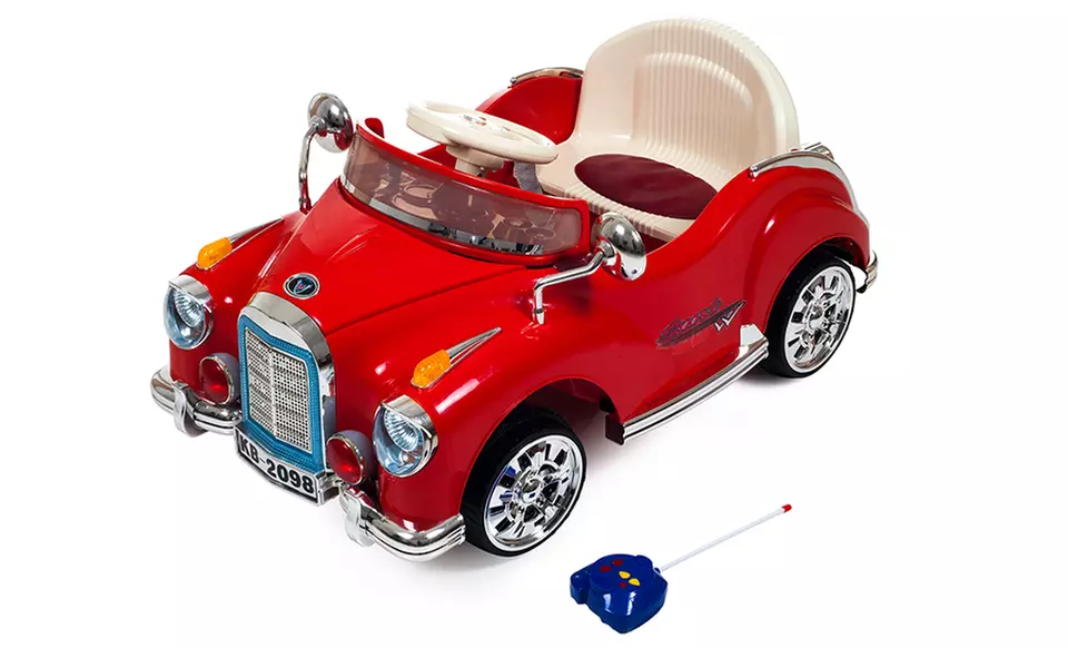 Lil' Rider Cruisin' Coupe Battery-Operated Classic Car with Remote - Primary Image