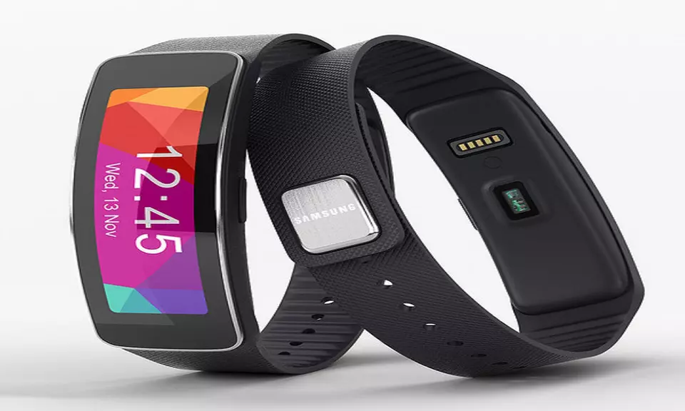 Samsung Gear Fit Smartwatch - Primary Image