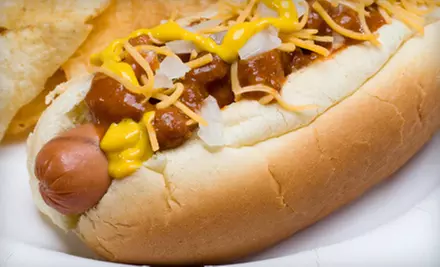 $10 for $20 Worth of American Fare and Drinks at HotDogOpolis in Boca Raton - Primary Image