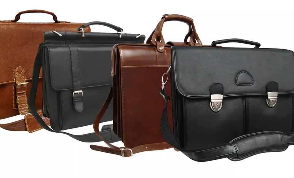 AmeriLeather Leather Briefcases. Multiple Options Available from $59.99–$79.99. Free Returns. - Primary Image