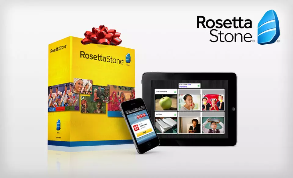 $259 for a Rosetta Stone Spanish, French, or Italian Level 1–4 Set (List Price of $449). Free Shipping. - Primary Image