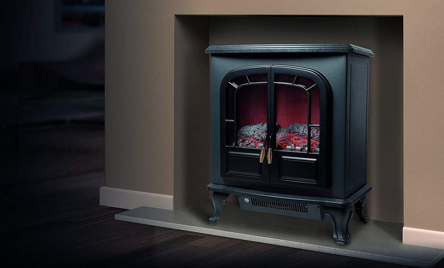 Image 3: Warmlite Electric Fireplace