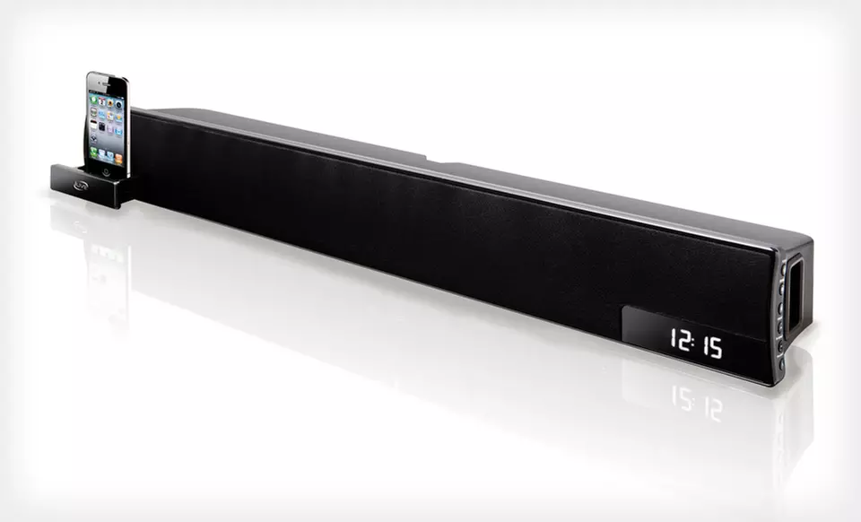 $79.99 for an iLive 32" Sound Bar and Dock for iPod and iPhone ($119.99 List Price). Free Shipping and Free Returns. - Primary Image