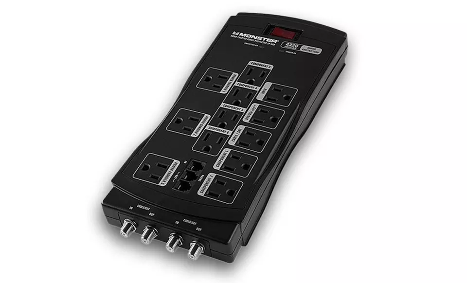 Monster 12-Outlet Surge Protector - Primary Image