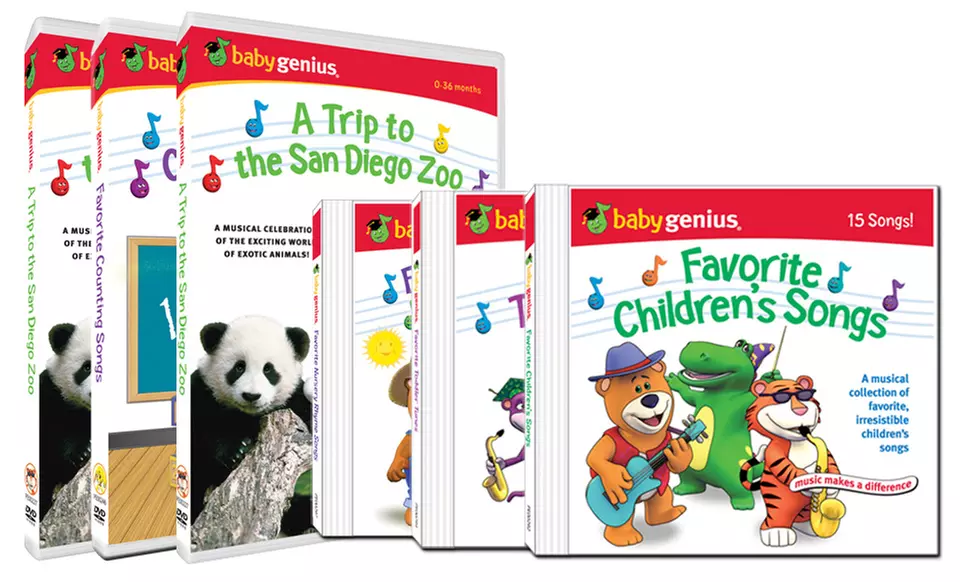 $19.99 for a Baby Genius 6-Disc Collection ($60 List Price). Free Shipping and Returns. - Primary Image