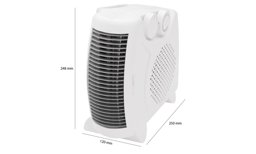 Image 5: Radiateur soufflant compact