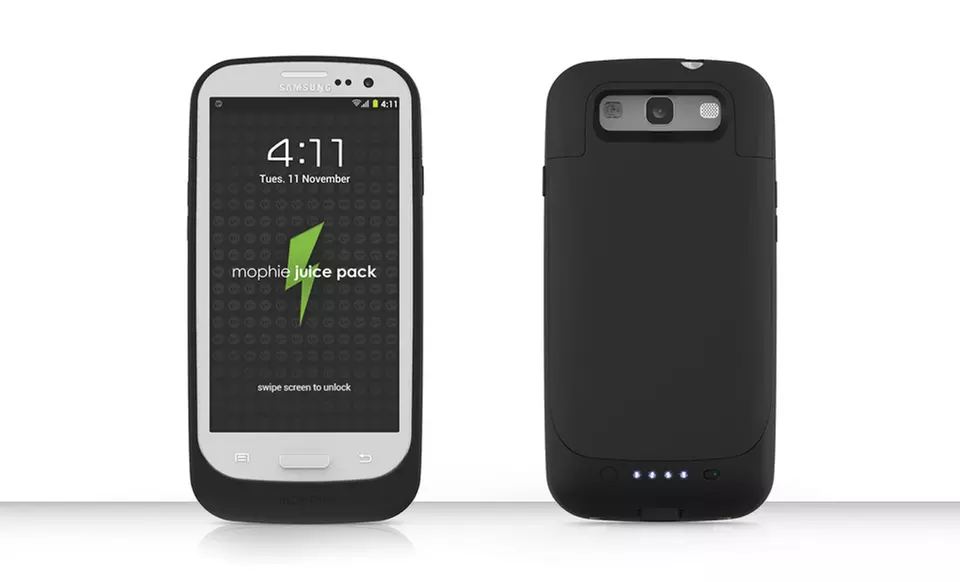 mophie Juice Pack for a Galaxy S3 in Black or White. Free Returns. - Second Medium