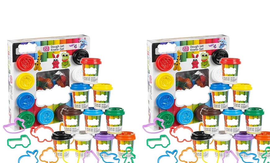 Image 3: 22-Piece Play Dough Set