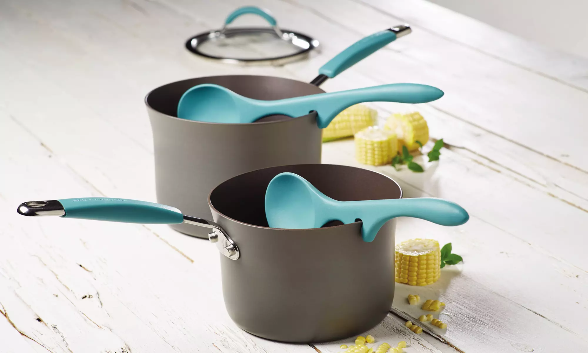 Rachael Ray Cucina Tools Lazy Solid Spoon Set (2-Piece) - Primary Image