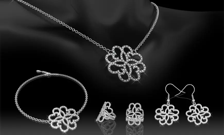 Image 1: Bijoux SWAROVSKI ELEMENTS Jessica 