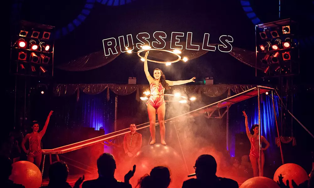1, 2, 3, 4, or 5 Grand Stand Tickets to Russell's International Circus