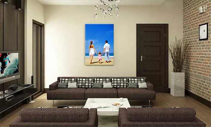 One, Two, or Four Custom Photo Canvases with Frames from PureCanvas (Up to 75% Off) - Primary Image