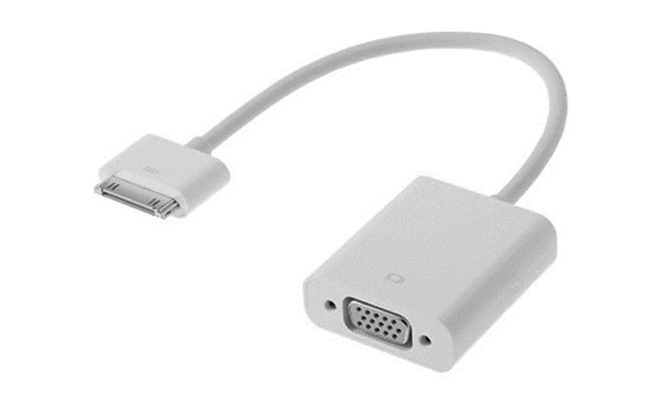 Apple 30-Pin Dock Connector to VGA Adapter - Primary Image