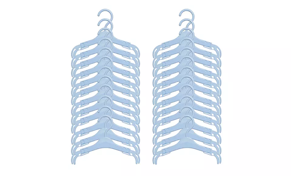 24-Pack of Dreambaby Extendable GroHangers Children's Hangers - Second Medium