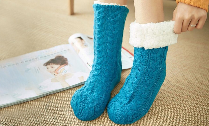 Image 3: Fleece Lined Socks
