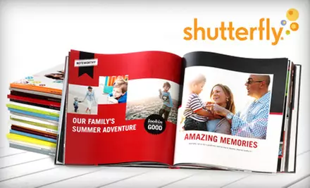 8x8 or 8x11 Customizable Photo Book from Shutterfly (Up to 67% Off)  - Primary Image