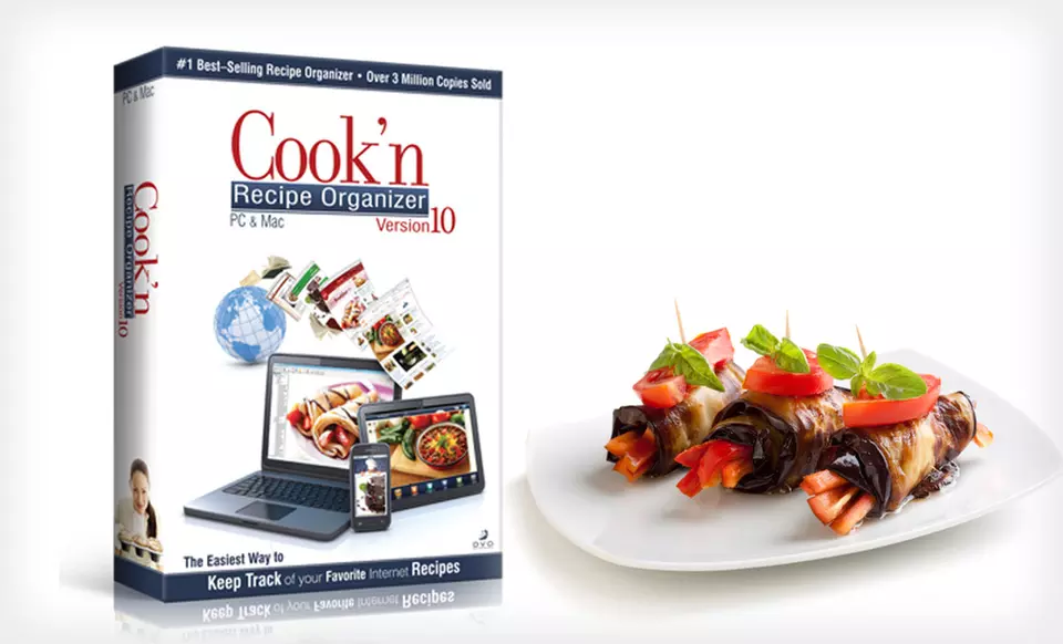 $15 for Cook’n Recipe Organizer Software Version 10 Digital Download ($79.95 List Price) - Primary Image