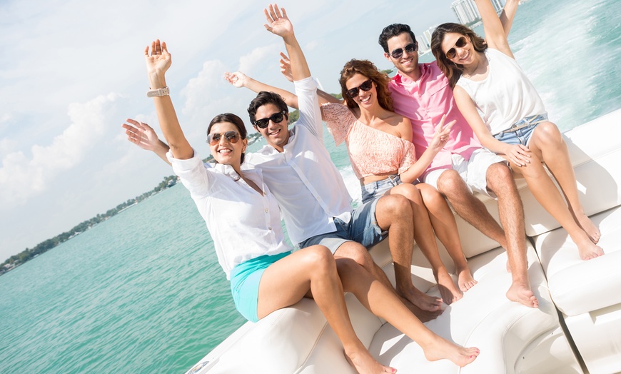 yacht rental drinks