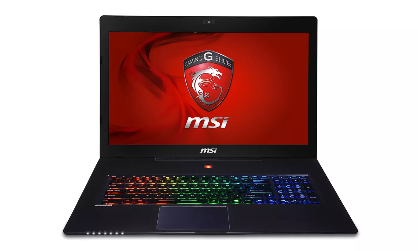 MSI GS70 Stealth Pro 17.3" Gaming Laptop with Intel Core i7 Processor, 1TB HDD + 128GB SSD, and NVIDIA GeForce Graphics - Primary Image