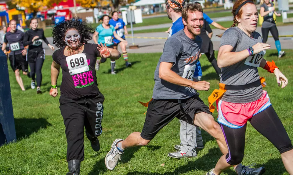 Zombie Run on Saturday, October 24, from Zombie Run Guardian Center – Perr, GA (Up to 34% Off)    - Primary Image