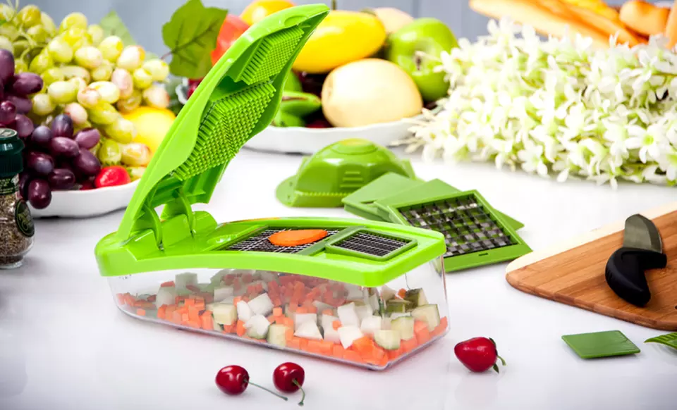 Multipurpose Fruit and Vegetable Chopper. Free Returns. - Primary Image